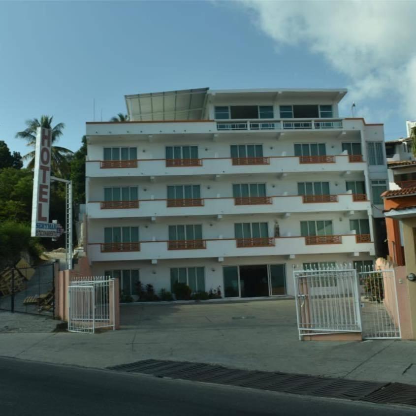 Hotel Serymar Puerto Escondido  Buitenkant foto